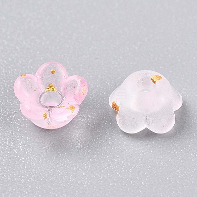 Frosted Transparent Acrylic Beads LS-X-OACR-N137-72B-1