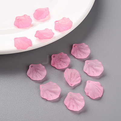 Transparent Frosted Acrylic Pendants MACR-S371-01A-704-1