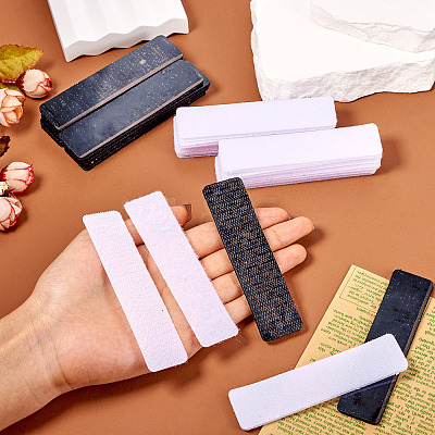 2 Sets 2 Colors Sided Self Adhesive Hook and Loop Tapes FIND-TA0005-30-1