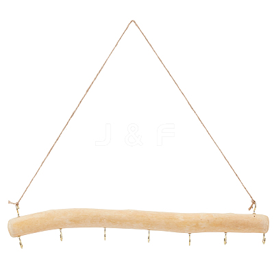 1Pc Driftwood Branch Hook Branch Hanger Rack AJEW-SP0002-31C-1