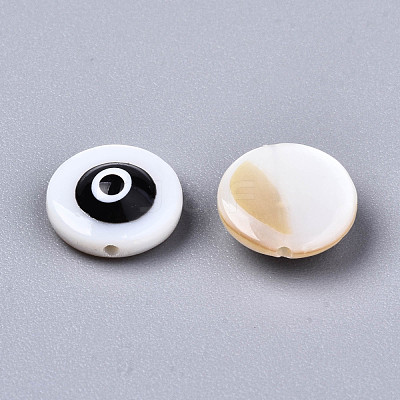 Natural Freshwater Shell Beads SHEL-T018-10G-1