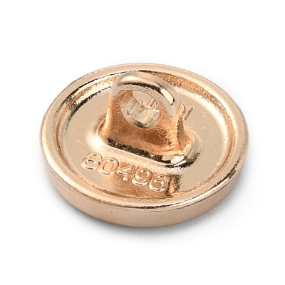 1-Hole Alloy Shank Buttons DIY-WH0304-340A-01-1