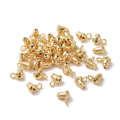 Rack Plating Brass Ear Nuts X-KK-C236-01B-1