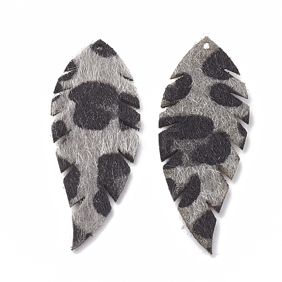 Imitation Leather Big Pendants FIND-N001-13A-1
