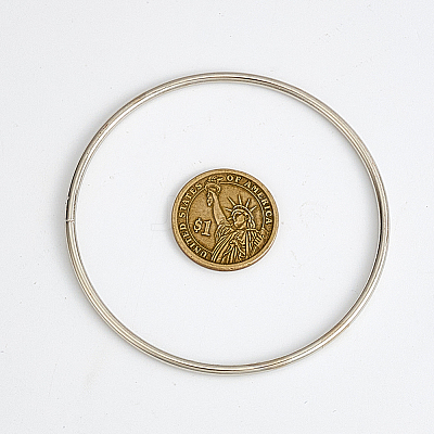 10Pcs Iron Ring for DIY Woven Net/Web with Feather IFIN-SP0001-56B-P-1