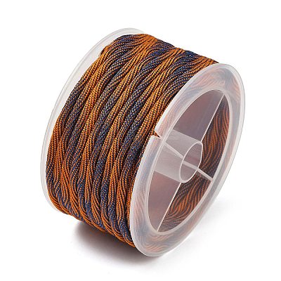 6.7M Braided Nylon Twisted Round Cord NWIR-Z004-A07-1