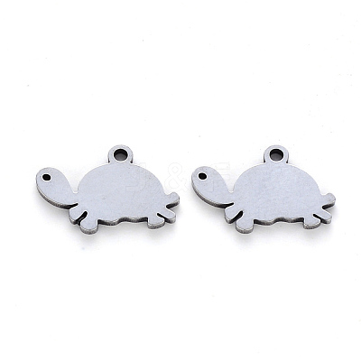Tarnish Resistant 304 Stainless Steel Charms STAS-N092-30-1