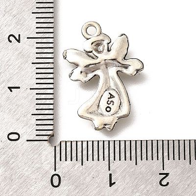 Tibetan Style Alloy Pendants PALLOY-D291-03AS-01-1