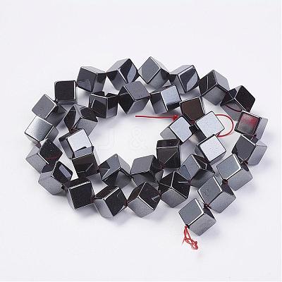 Non-magnetic Synthetic Hematite Beads Strands G-F396-02-1