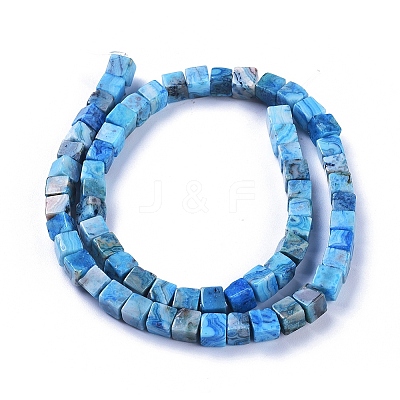 Natural Carzy Agate Beads Strands LS-G-D0020-07A-1