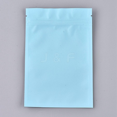 Solid Color Plastic Zip Top Bags OPP-P002-B04-1