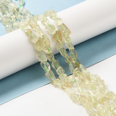 Raw Rough Natural Topaz Crystal Beads Strands G-I283-G05-02-1