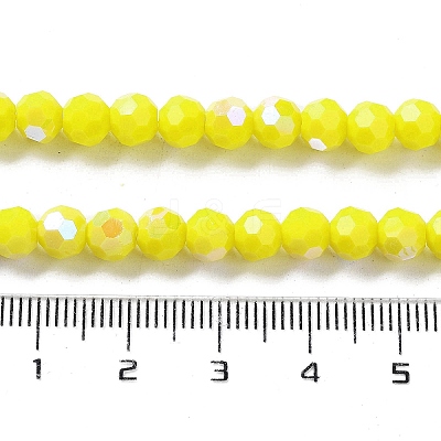 Opaque Glass Beads Strands EGLA-A035-P6mm-L04-1