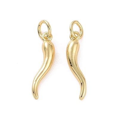 Rack Plating Brass Pendants KK-C008-35G-1