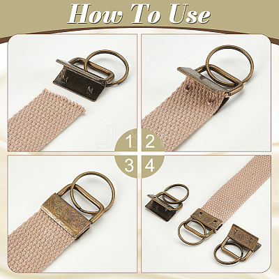 144Pcs 6 Colors Iron Ribbon Ends IFIN-WA0001-01-1
