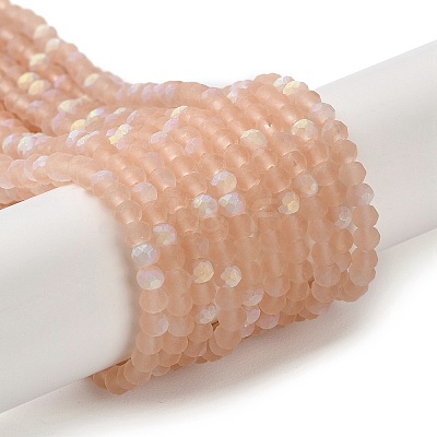 Imitation Jade Glass Beads Strands EGLA-YW0003-19A-18-1
