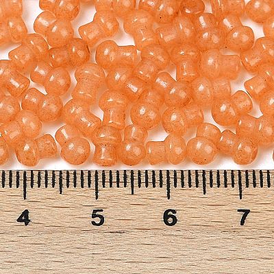 Transparent Colours Glass Seed Beads SEED-R001-01R-1