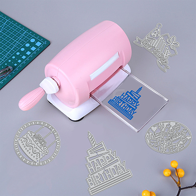 Birthday Carbon Steel Cutting Dies Stencils DIY-DM0001-010MP-1