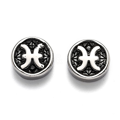 304 Stainless Steel Beads STAS-H156-01K-1
