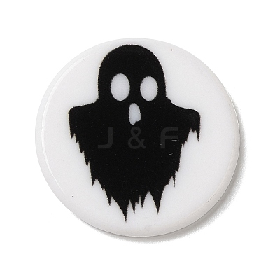 Halloween Series Acrylic Cbabochons OACR-M012-17-1