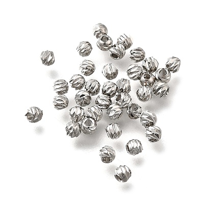 Brass Beads KK-B147-02B-P-1