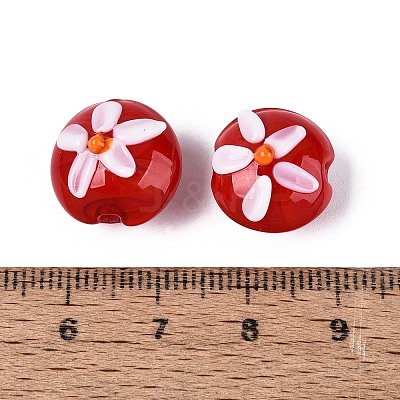 Handmade Lampwork Beads LAMP-Q039-09E-1