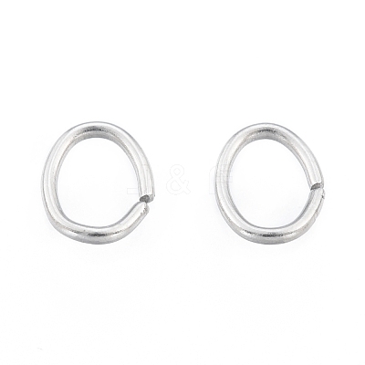 Non-Tarnish 304 Stainless Steel Open Jump Rings STAS-N092-172B-01P-1