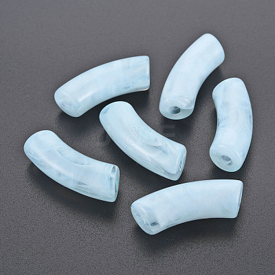Transparent Acrylic Beads OACR-Q181-002C-1