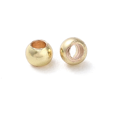 Rack Plating Brass Spacer Beads KKB-I709-03A-G01-1