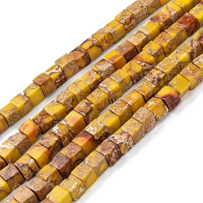 Natural Imperial Jasper Beads Strands G-I248-02L-A-1