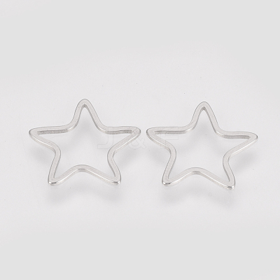 Tarnish Resistant 304 Stainless Steel Linking Ring STAS-S079-16B-1