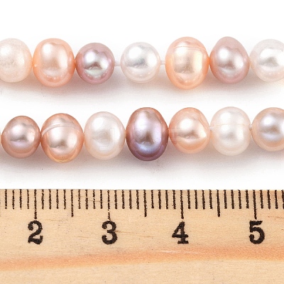 Natural Cultured Freshwater Pearl Beads Strands PEAR-C003-12J-1