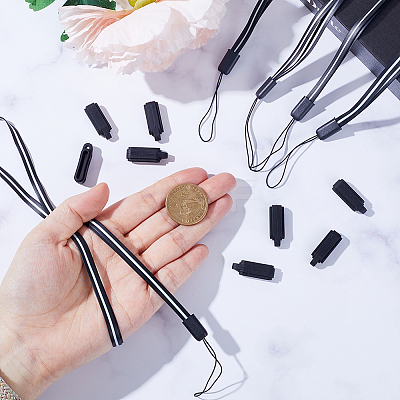 DIY Anti-lost Electronic Stylus & Lighter Pendant Necklace Making Kit AJEW-GF0007-86-1