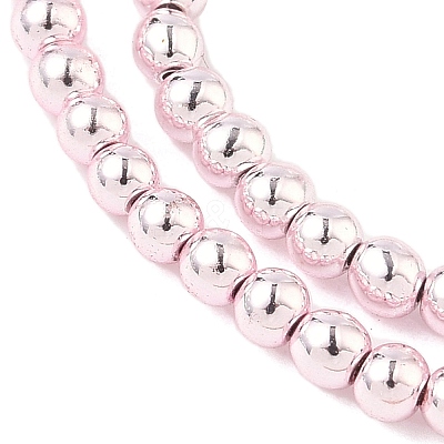 Electroplated Synthetic Non-magnetic Hematite Beads Strands G-A263-J01-02-1