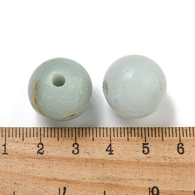 Natural Flower Amazonite Beads G-G147-01B-1