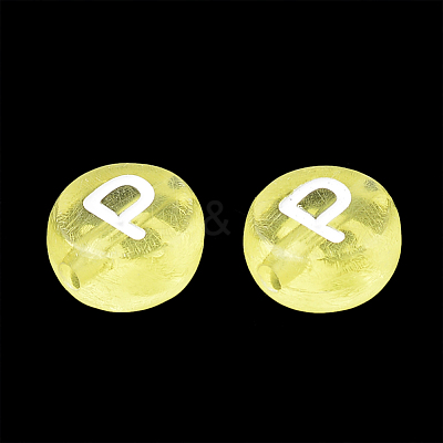 Transparent Acrylic Beads TACR-N002-04L-1