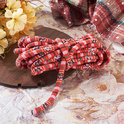 5M Ethnic Style Nylon Braided Round Cords OCOR-TA0003-21A-1