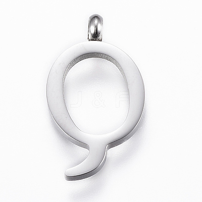 Tarnish Resistant 304 Stainless Steel Pendants STAS-F129-Q-P-1