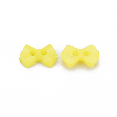 2-Hole Plastic Buttons BUTT-N018-028-09-1