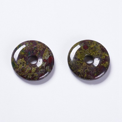 Natural Dragon Blood Pendants G-K267-12A-1