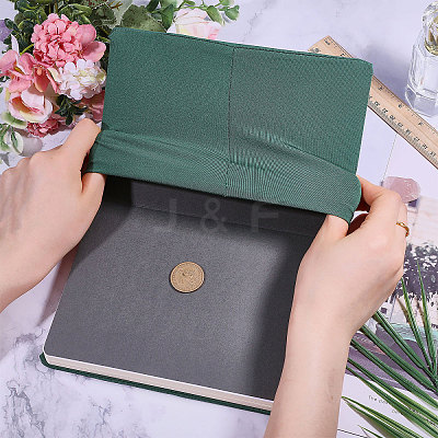 Elastic Cloth Book Cover AJEW-WH0696-009K-1