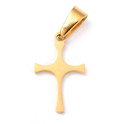 304 Stainless Steel Pendants STAS-H122-03G-1