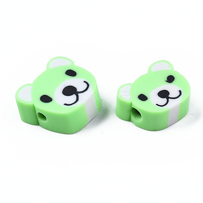 Handmade Polymer Clay Beads LS-CLAY-S096-004F-1