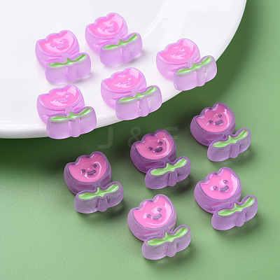 Transparent Acrylic Beads MACR-S374-03B-03-1