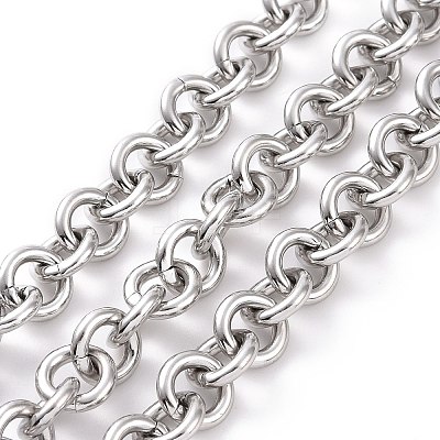 Tarnish Resistant 304 Stainless Steel Rolo Chains CHS-H013-07P-1