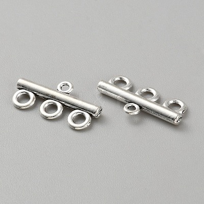 100Pcs Tibetan Style Alloy Chandelier Component Links FIND-WH0431-31C-1