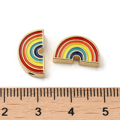 Rack Plating Brass Beads KK-Q795-24G-1