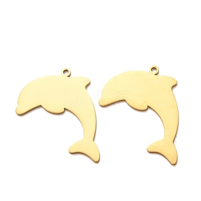 201 Stainless Steel Pendants SA-CBA49C1-09G-1