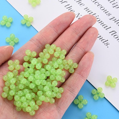 Transparent Acrylic Beads MACR-S373-02E-06-1