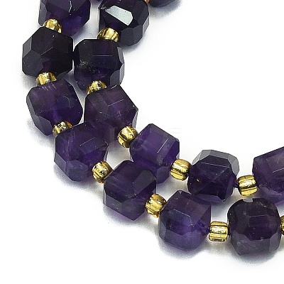 Natural Amethyst Jade Beads Strands LS-G-I376-D28-01-1